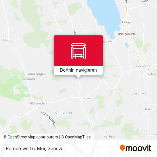 Römerswil Lu, Mur Karte