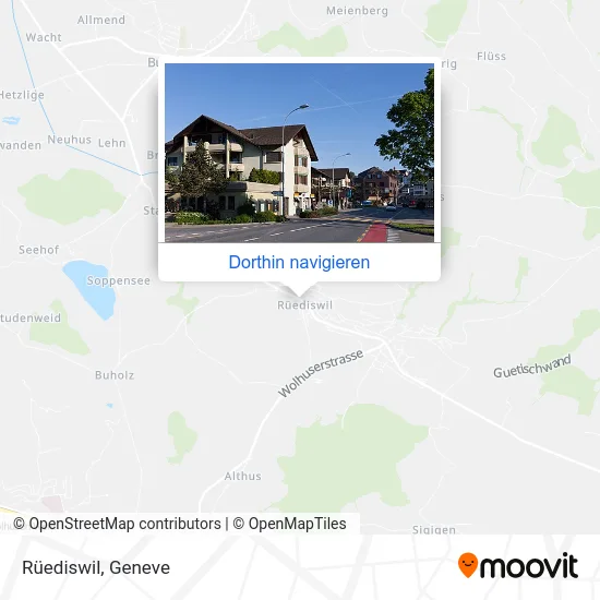 Rüediswil Karte