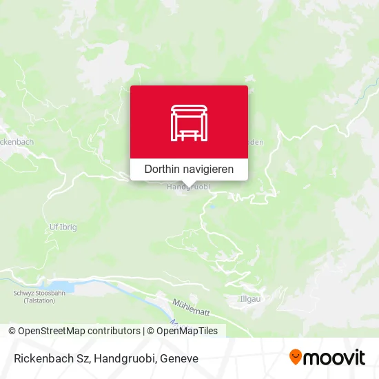 Rickenbach Sz, Handgruobi Karte