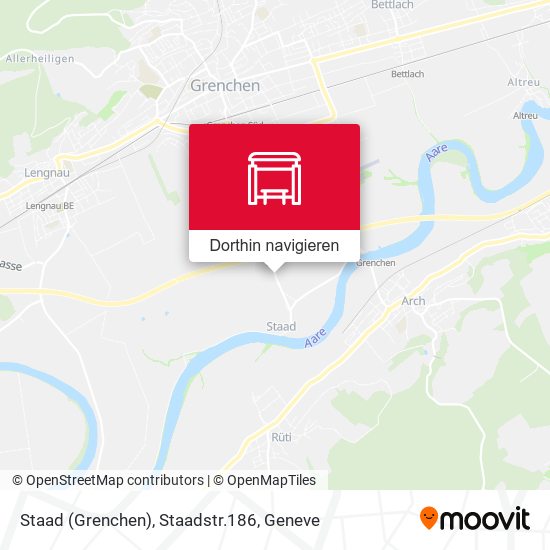 Staad (Grenchen), Staadstr.186 Karte