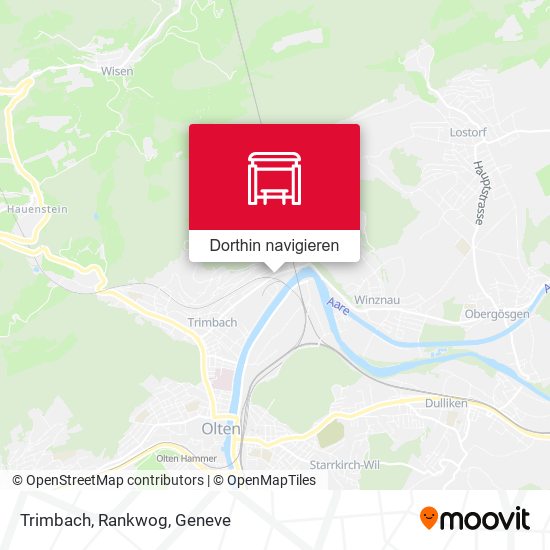 Trimbach, Rankwog Karte