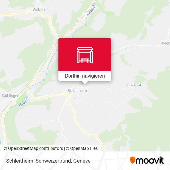 Schleitheim, Schweizerbund Karte