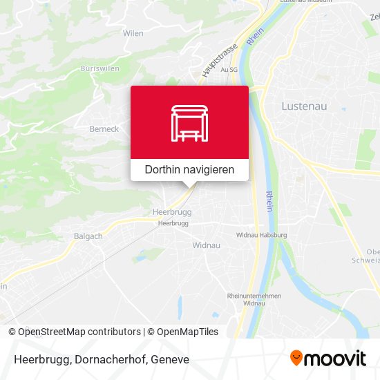 Heerbrugg, Dornacherhof Karte
