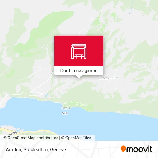 Amden, Stocksitten Karte