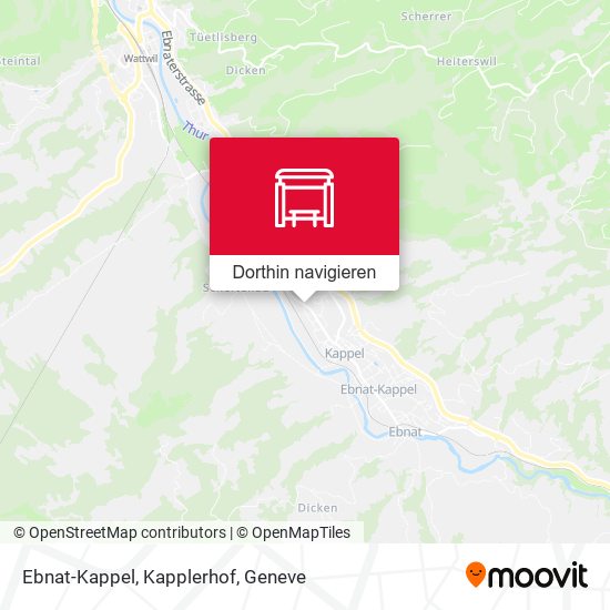 Ebnat-Kappel, Kapplerhof Karte