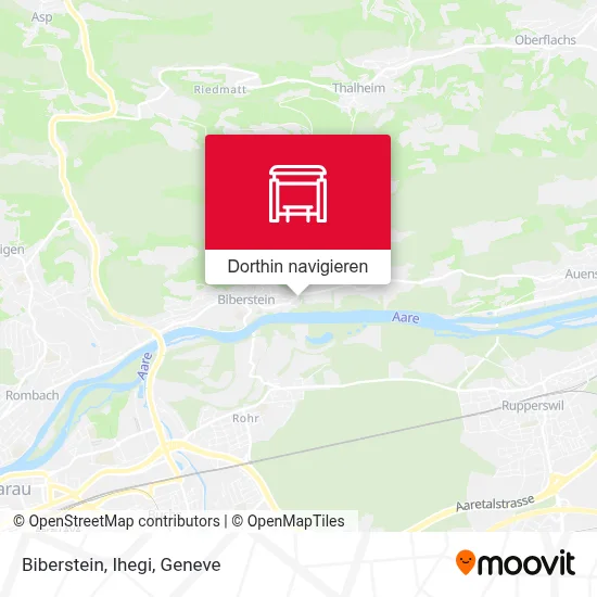 Biberstein, Ihegi Karte