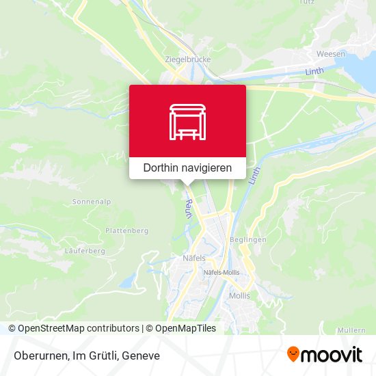 Oberurnen, Im Grütli Karte