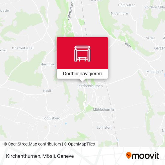 Kirchenthurnen, Mösli Karte