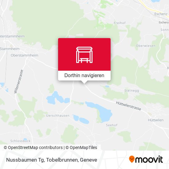 Nussbaumen Tg, Tobelbrunnen Karte