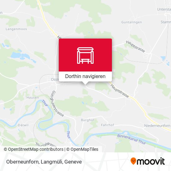 Oberneunforn, Langmüli Karte