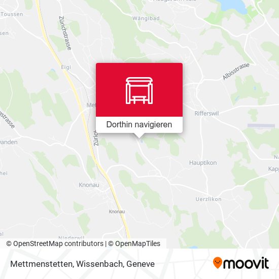 Mettmenstetten, Wissenbach Karte