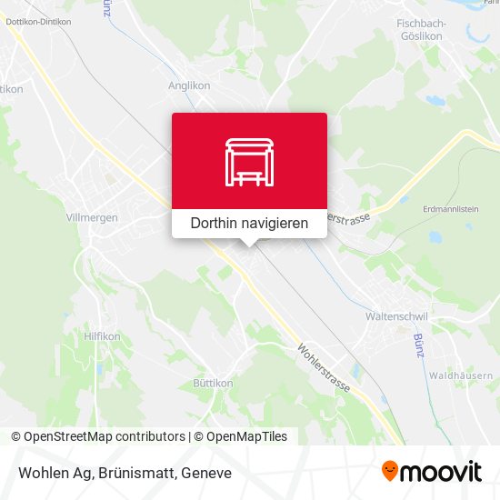 Wohlen Ag, Brünismatt Karte