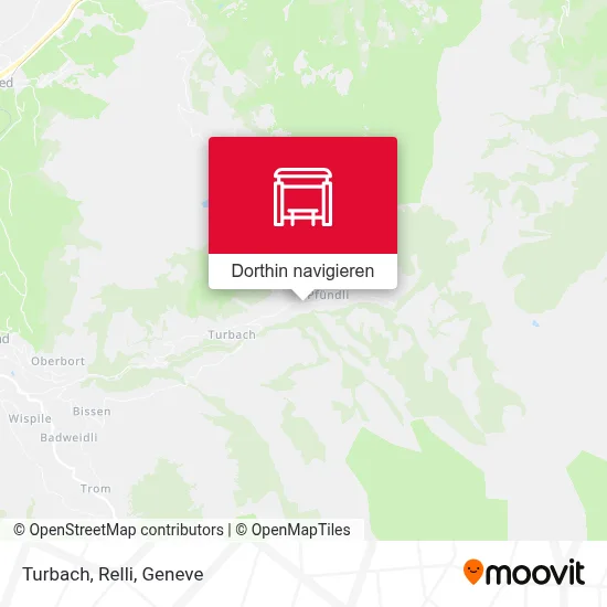 Turbach, Relli Karte