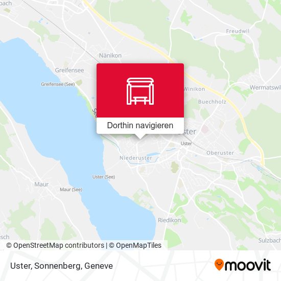 Uster, Sonnenberg Karte