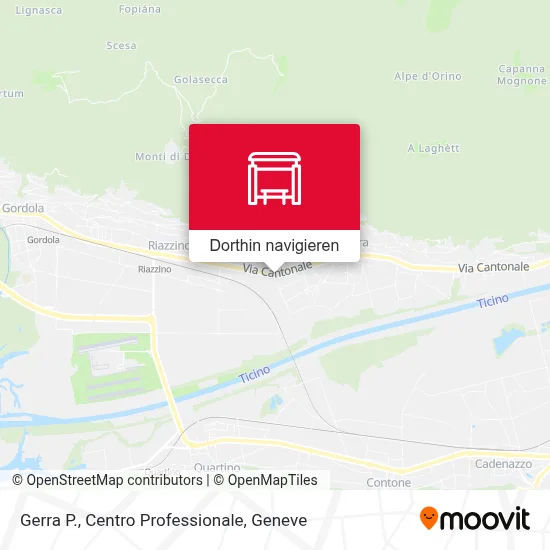 Gerra P., Centro Professionale Karte