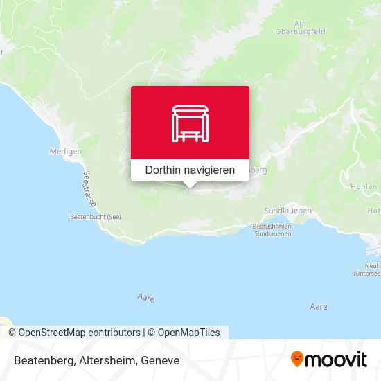 Beatenberg, Altersheim Karte