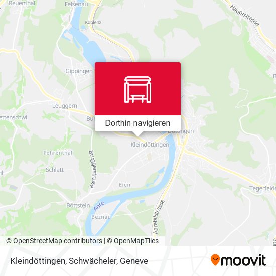 Kleindöttingen, Schwächeler Karte