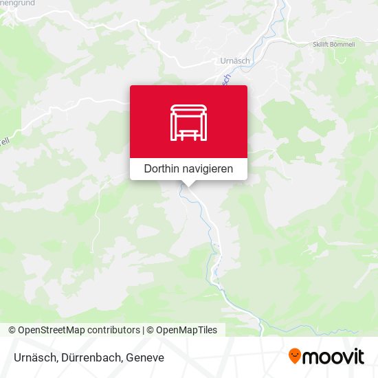 Urnäsch, Dürrenbach Karte