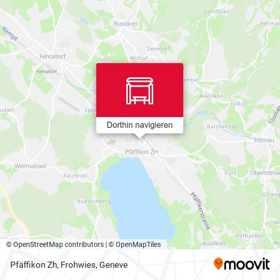 Pfäffikon Zh, Frohwies Karte