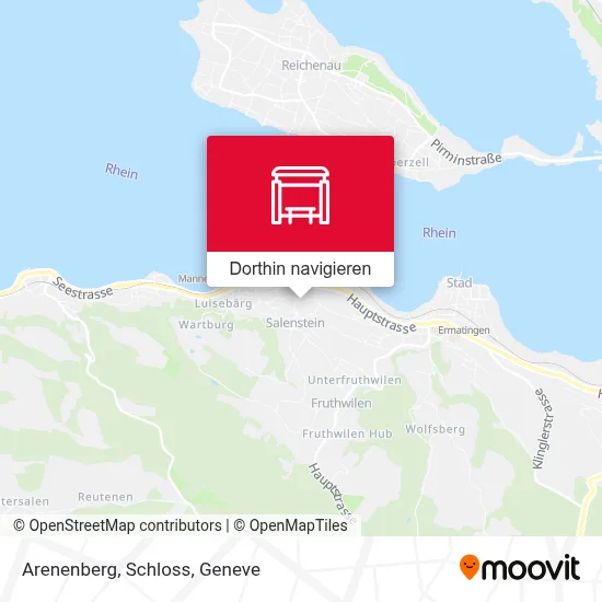 Arenenberg, Schloss Karte