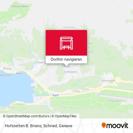 Hofstetten B. Brienz, Schried Karte