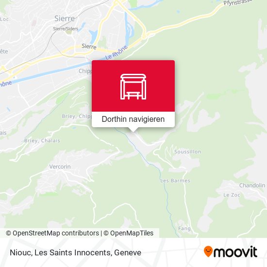 Niouc, Les Saints Innocents Karte