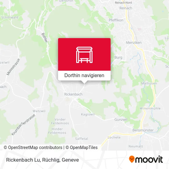 Rickenbach Lu, Rüchlig Karte