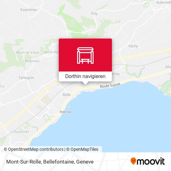 Mont-Sur-Rolle, Bellefontaine Karte