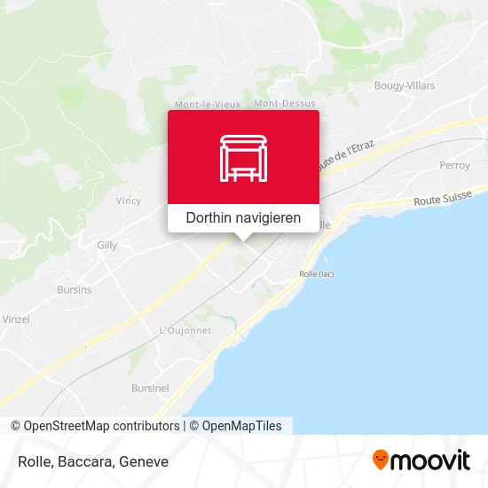 Rolle, Baccara Karte