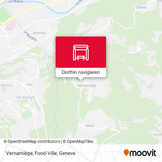 Vernamiège, Fond-Ville Karte