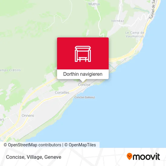 Concise, Village Karte