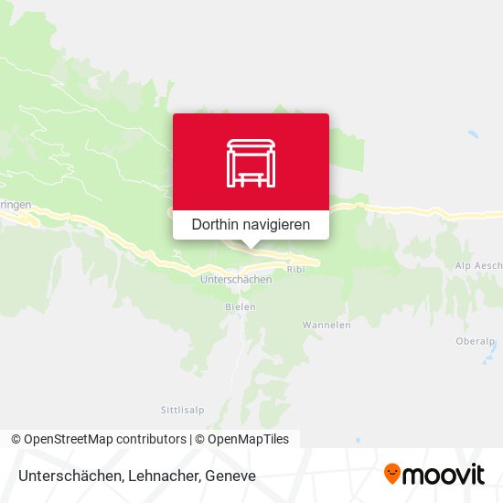 Unterschächen, Lehnacher Karte