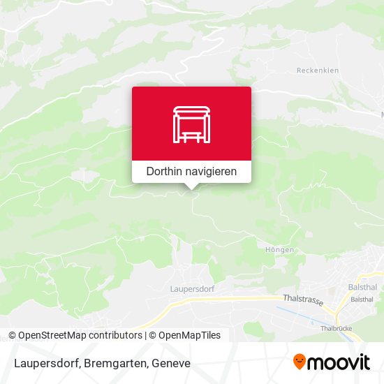 Laupersdorf, Bremgarten Karte