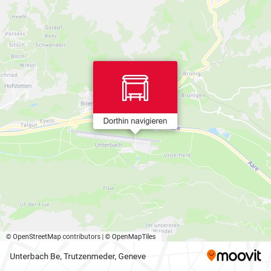 Unterbach Be, Trutzenmeder Karte