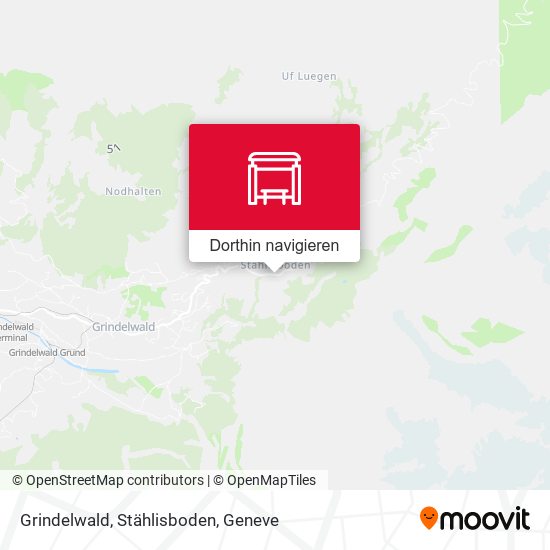 Grindelwald, Stählisboden Karte