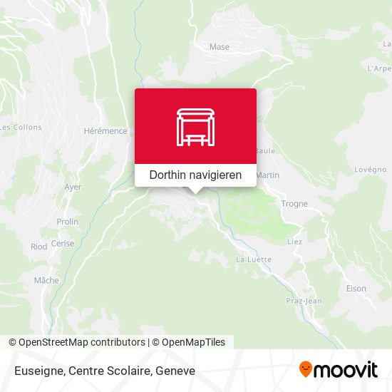Euseigne, Centre Scolaire Karte