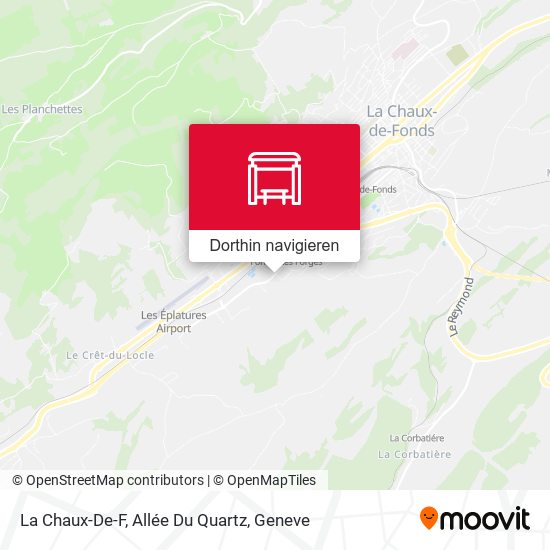 La Chaux-De-F, Allée Du Quartz Karte