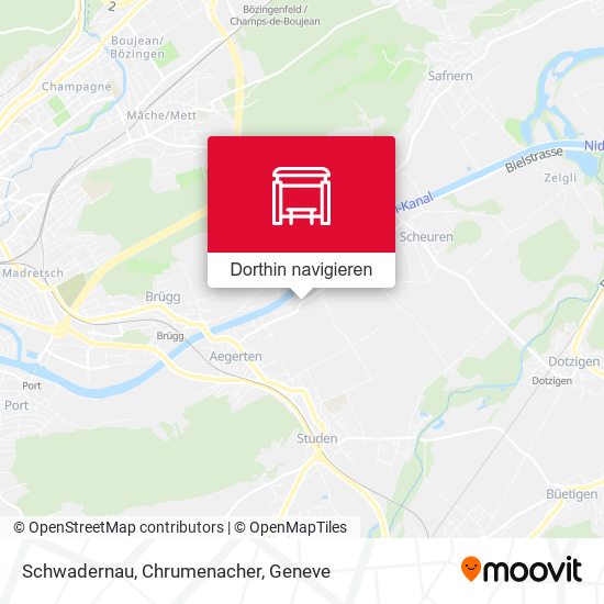 Schwadernau, Chrumenacher Karte