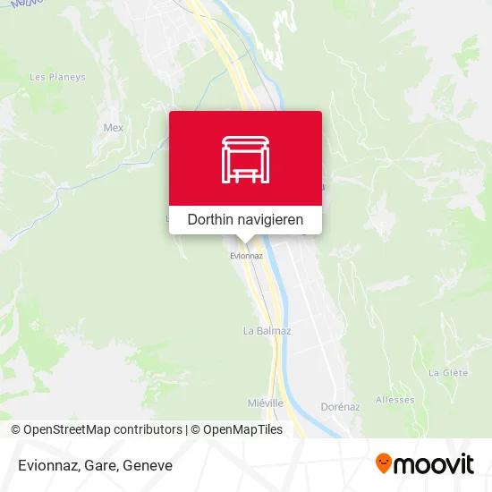 Evionnaz, Gare Karte