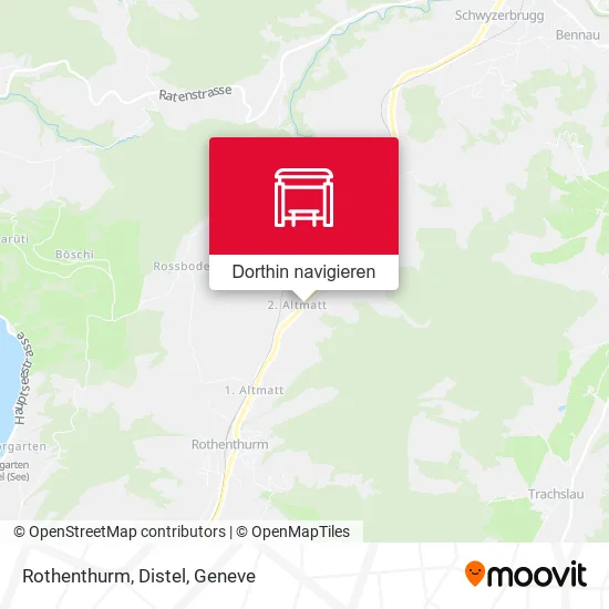 Rothenthurm, Distel Karte