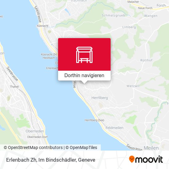 Erlenbach Zh, Im Bindschädler Karte