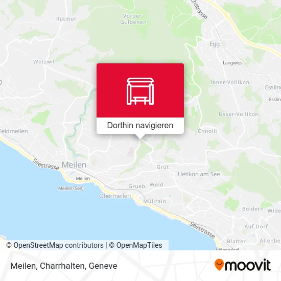 Meilen, Charrhalten Karte