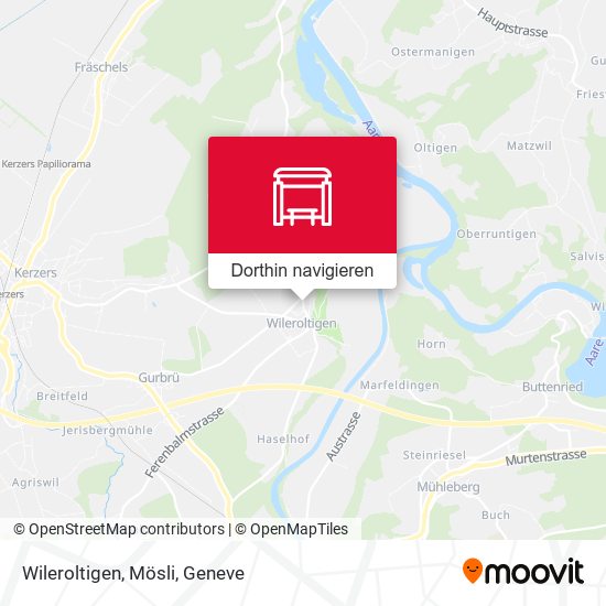 Wileroltigen, Mösli Karte