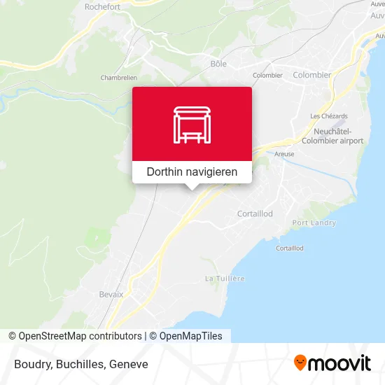 Boudry, Buchilles Karte