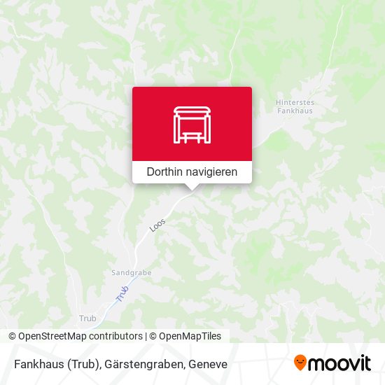 Fankhaus (Trub), Gärstengraben Karte