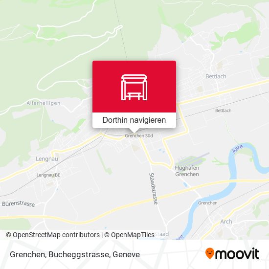 Grenchen, Bucheggstrasse Karte