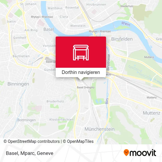 Basel, Mparc Karte