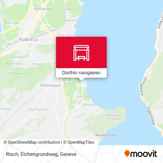 Risch, Eichengrundweg Karte