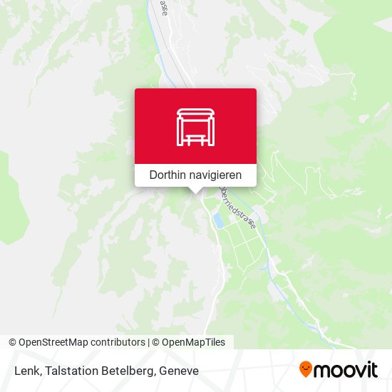 Lenk, Talstation Betelberg Karte