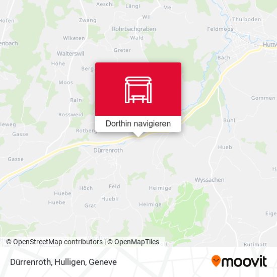 Dürrenroth, Hulligen Karte